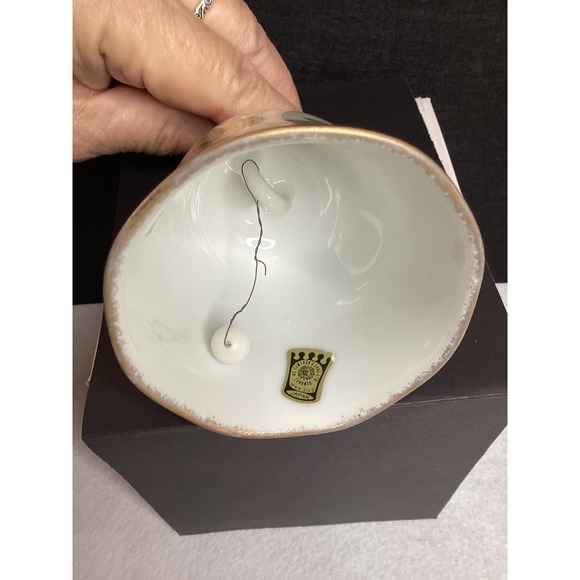 Vintage Porcelain Bell by currier & ives - Picture 3 of 3